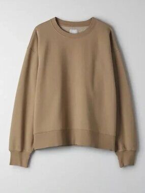 Aritzia TNA CozyAF Boyfriend Crew Sweatshirt